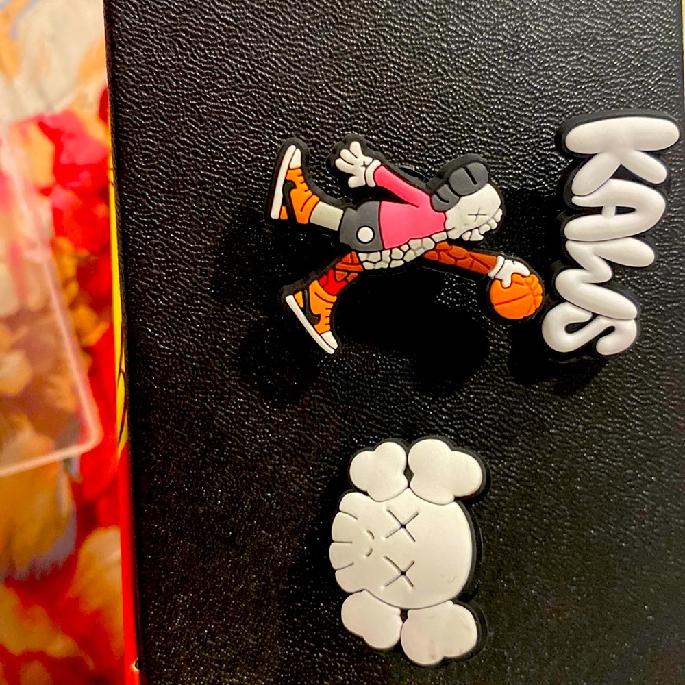 Kaws croc charms 3 for 8